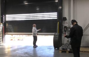 Matt Morman Watching Spiral Door Open